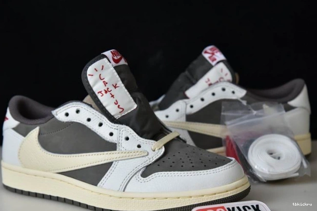 Rep TBkick Scott Jordan 1 Air Reverse DM7866-162 x Mocha Travis 0710